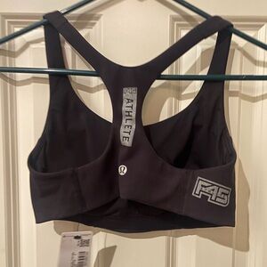 NWT Lululemon F45 Black Sports Bra